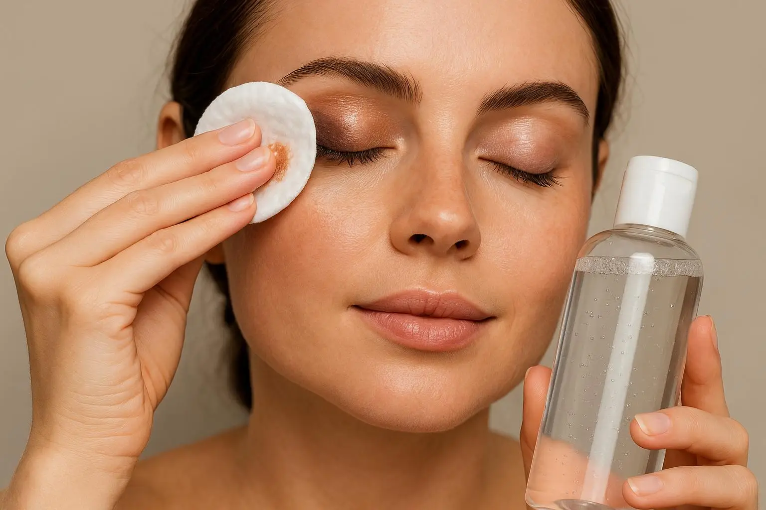 Удаляйте тени специальным средством для макияжа Удаляйте тени специальным средством для макияжа