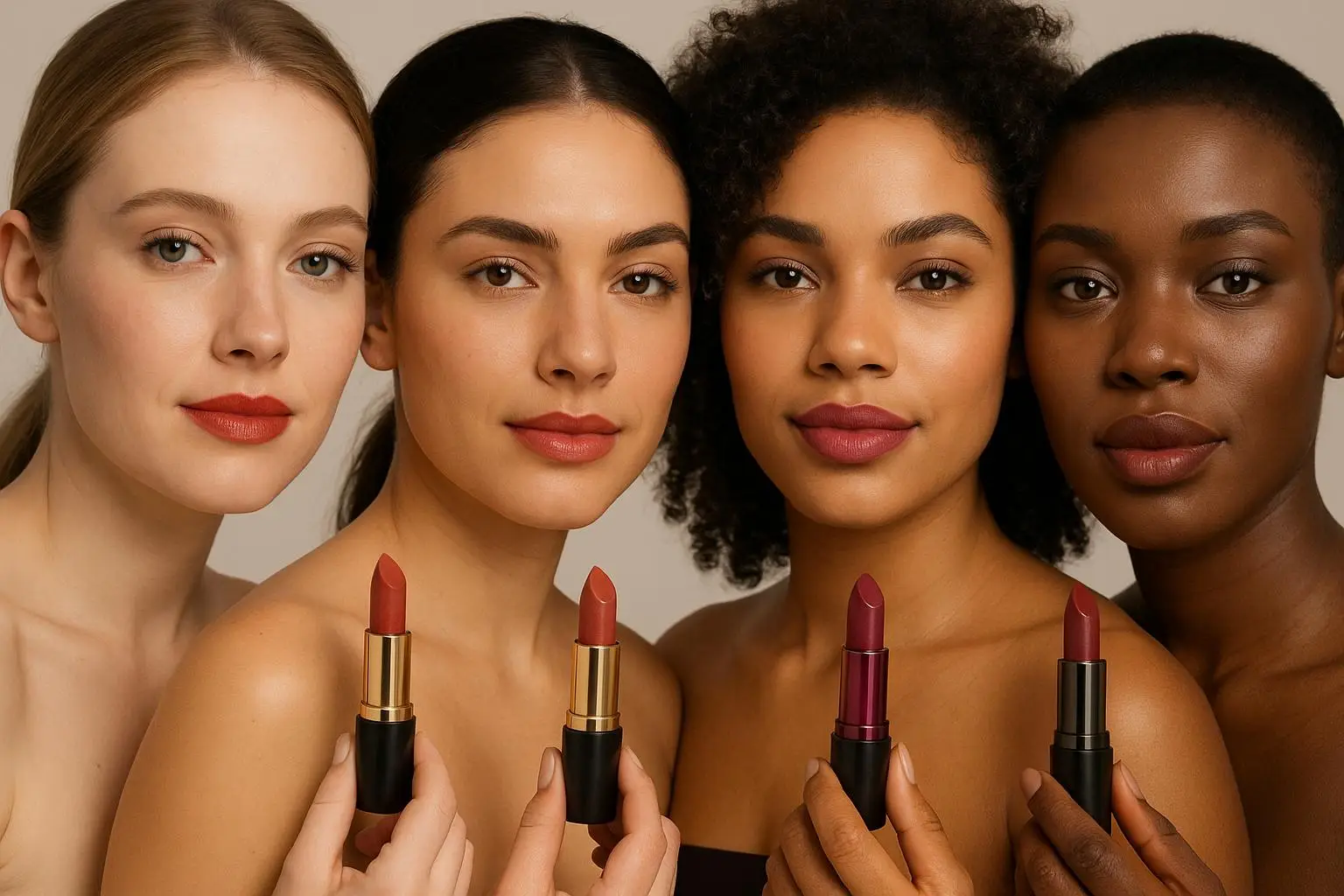 Выбирайте оттенок в соответствии с тоном кожи Выбирайте оттенок в соответствии с тоном кожи