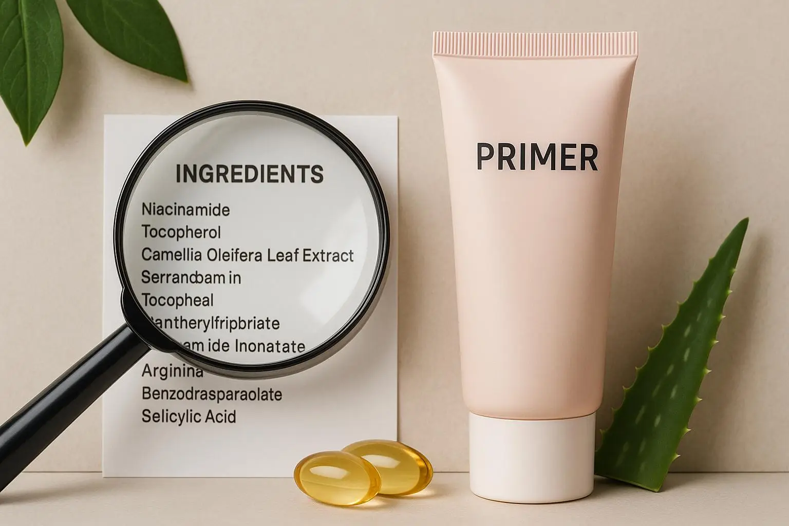 Изучите состав праймера на наличие активов Изучите состав праймера на наличие активов