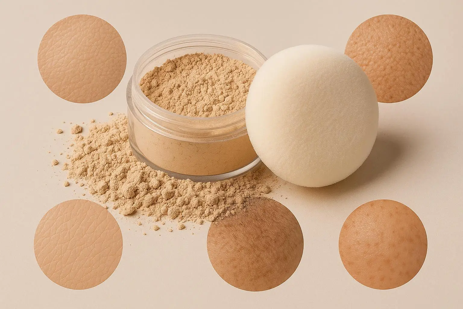 Подбирайте пудру по типу кожи Подбирайте пудру по типу кожи