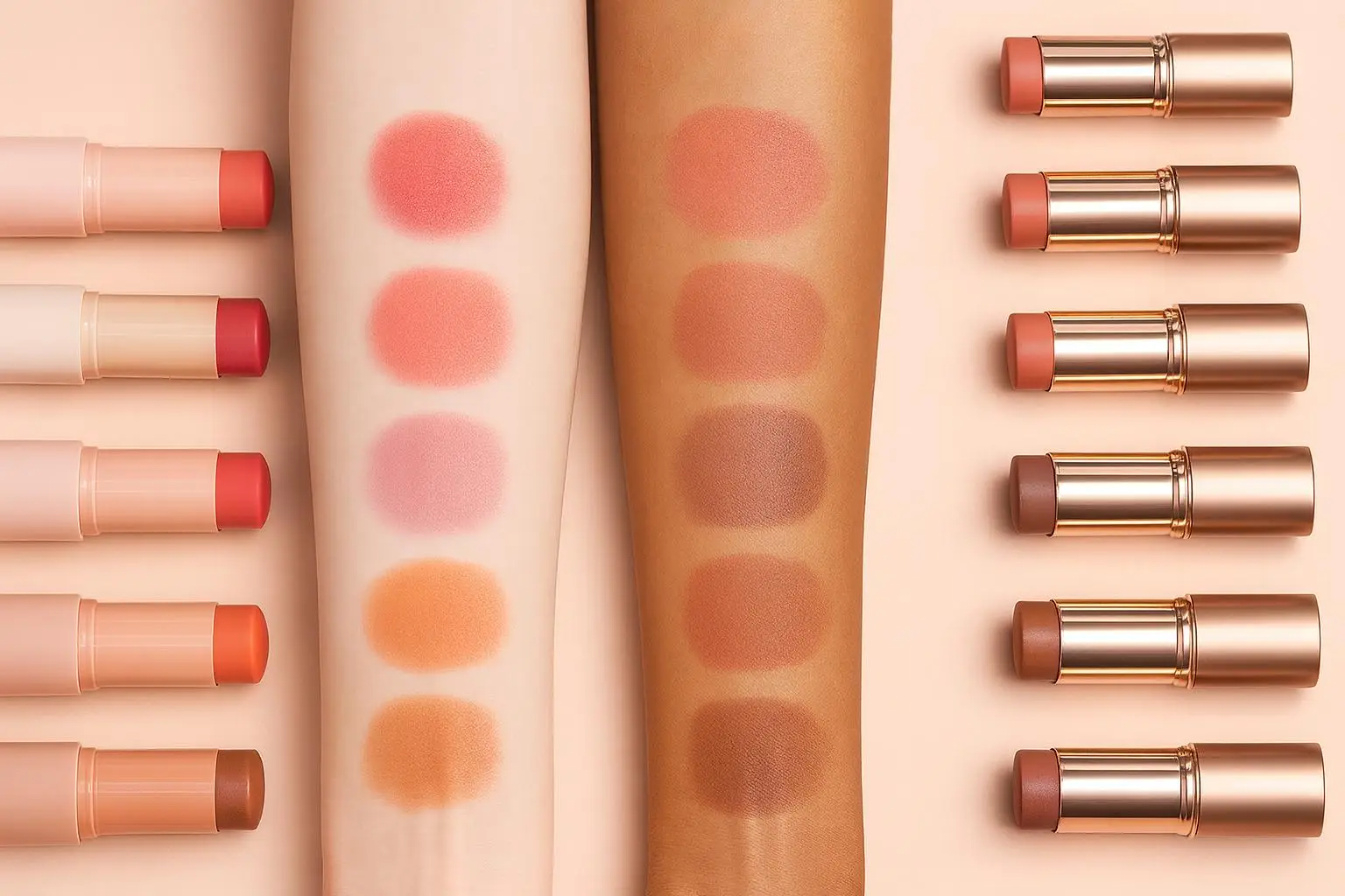 Выбирайте оттенок в зависимости от тона кожи Выбирайте оттенок в зависимости от тона кожи