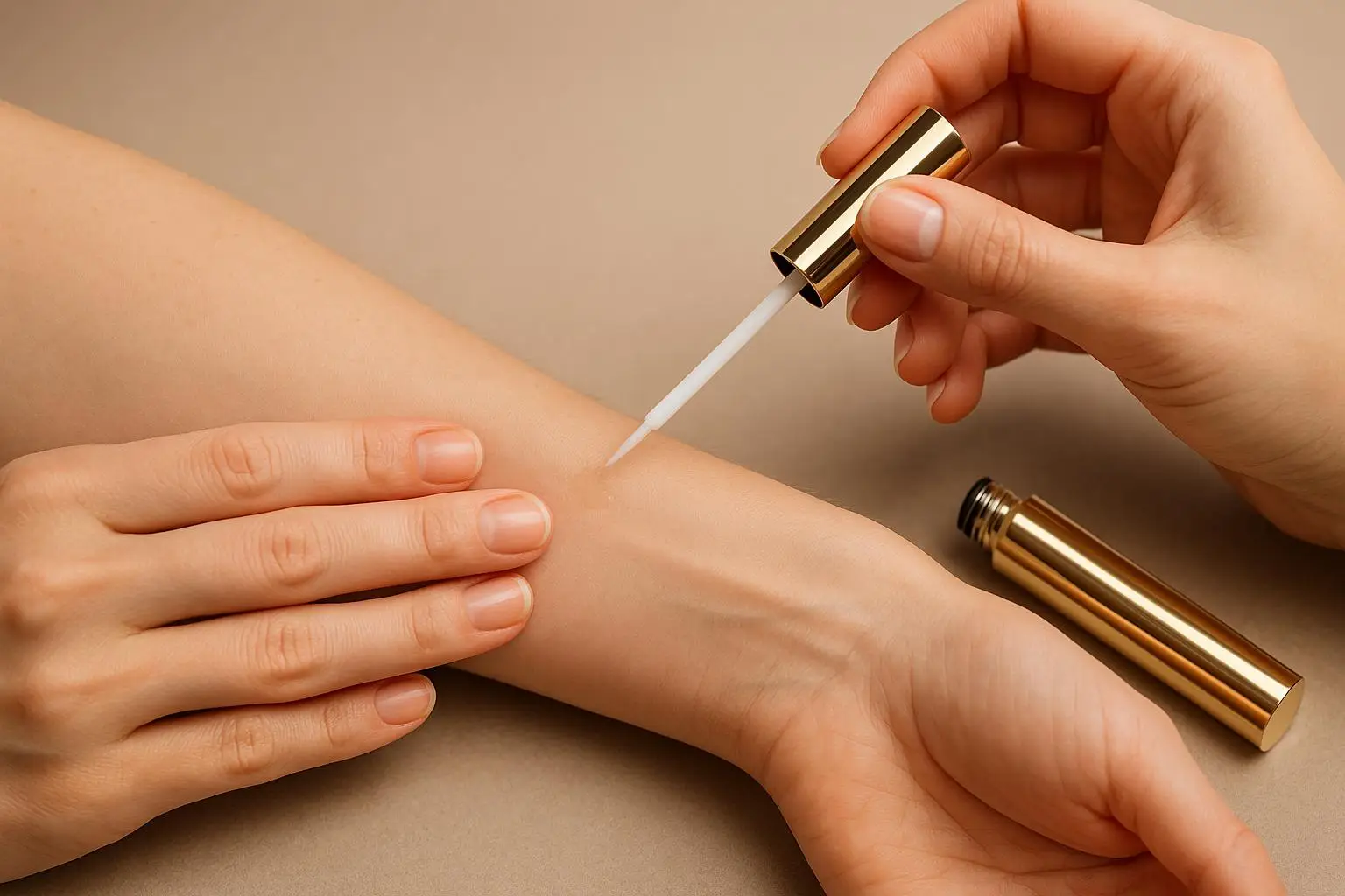 Проведите тест на чувствительность перед первым применением Проведите тест на чувствительность перед первым применением