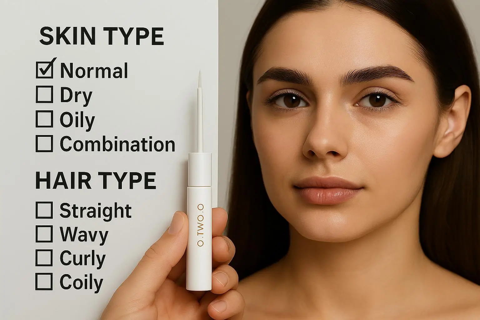 Определите тип кожи и волос для выбора Определите тип кожи и волос для выбора