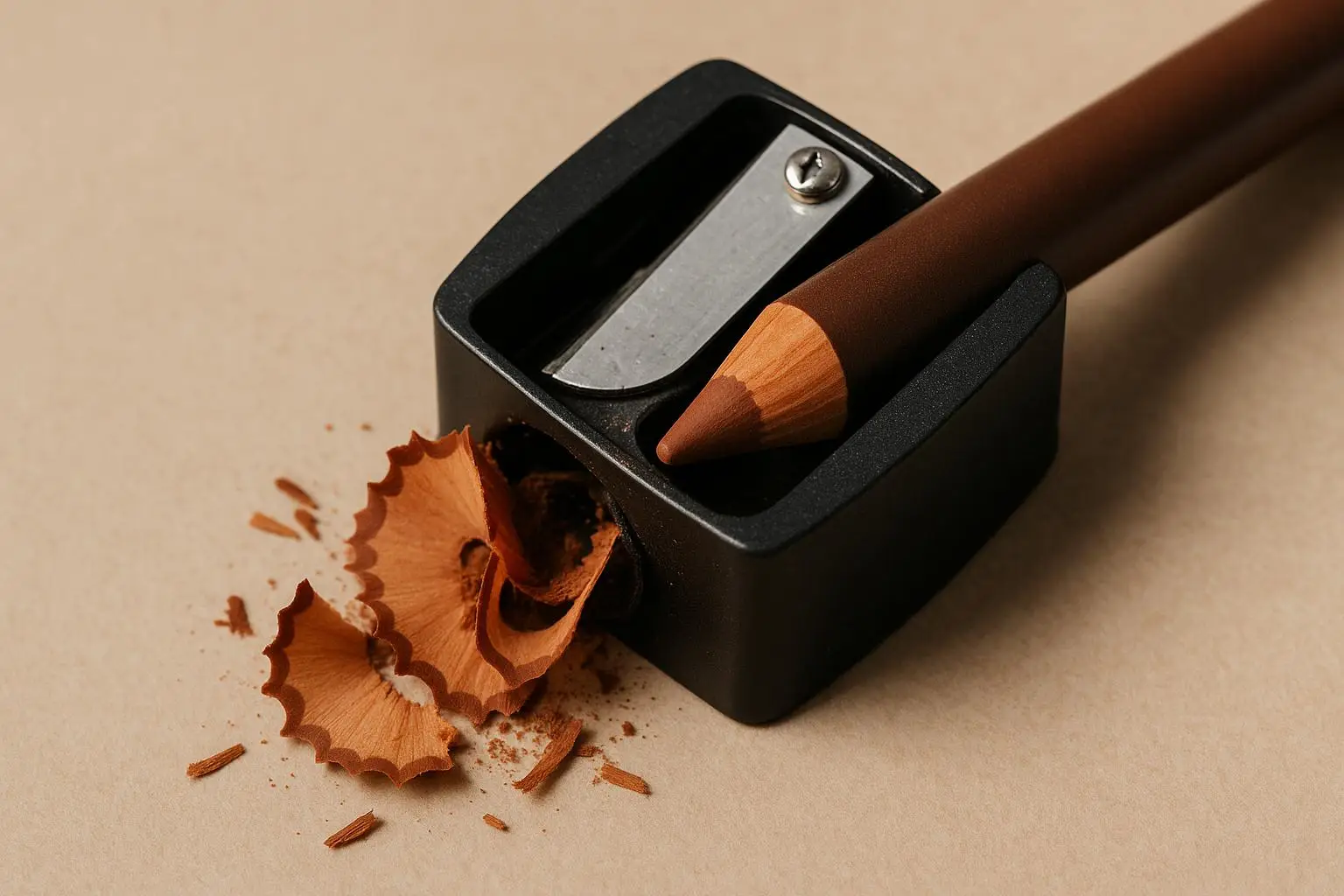 Используйте специальную точилку для карандаша Используйте специальную точилку для карандаша