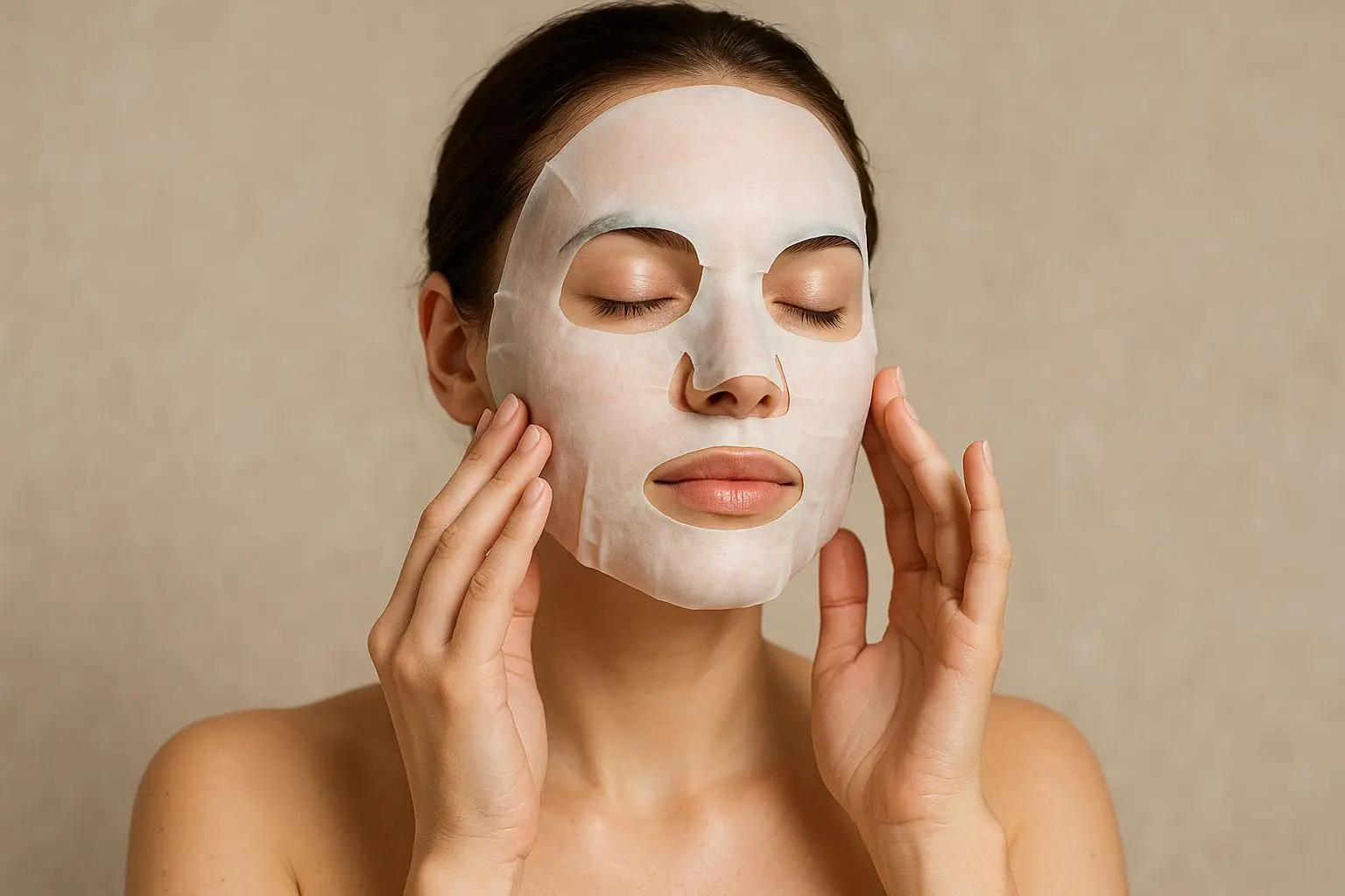 Используйте маску на очищенную кожу Используйте маску на очищенную кожу