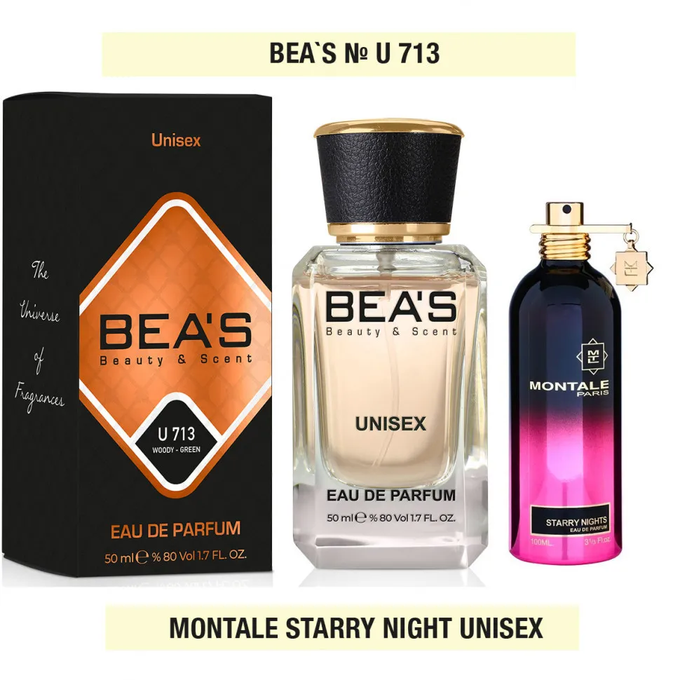 Парфюм BEA'S 50 ml U 713 Montale Starry Nights unisex