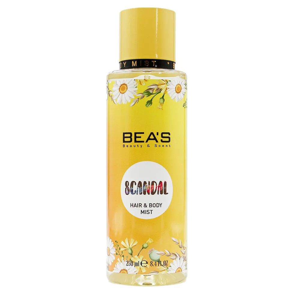 Мист для тела и волос BEA'S Body & Hair Scandal (Jean Paul Gaultier Scandal) 250 ml