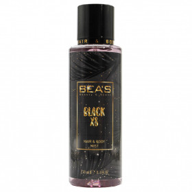 Мист для тела и волос BEA'S Body &amp; Hair Black XS (Paco Rabanne Black XS for Her) 250 ml