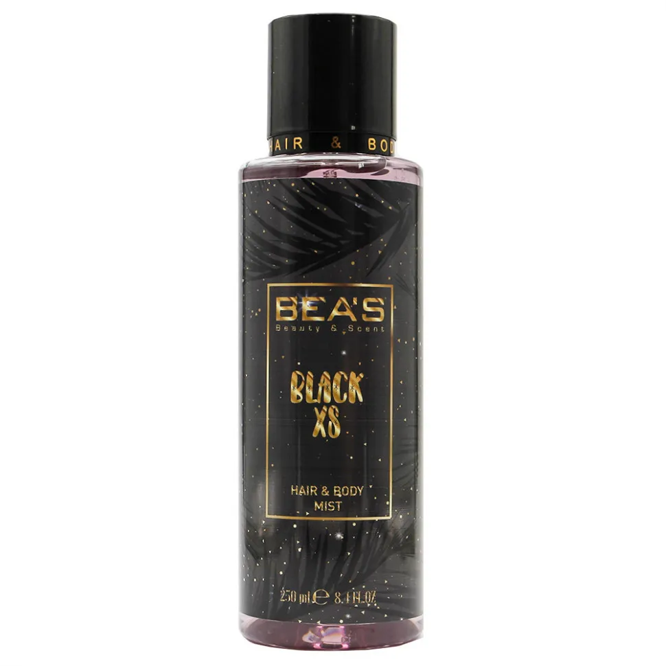 Мист для тела и волос BEA'S Body & Hair Black XS (Paco Rabanne Black XS for Her) 250 ml