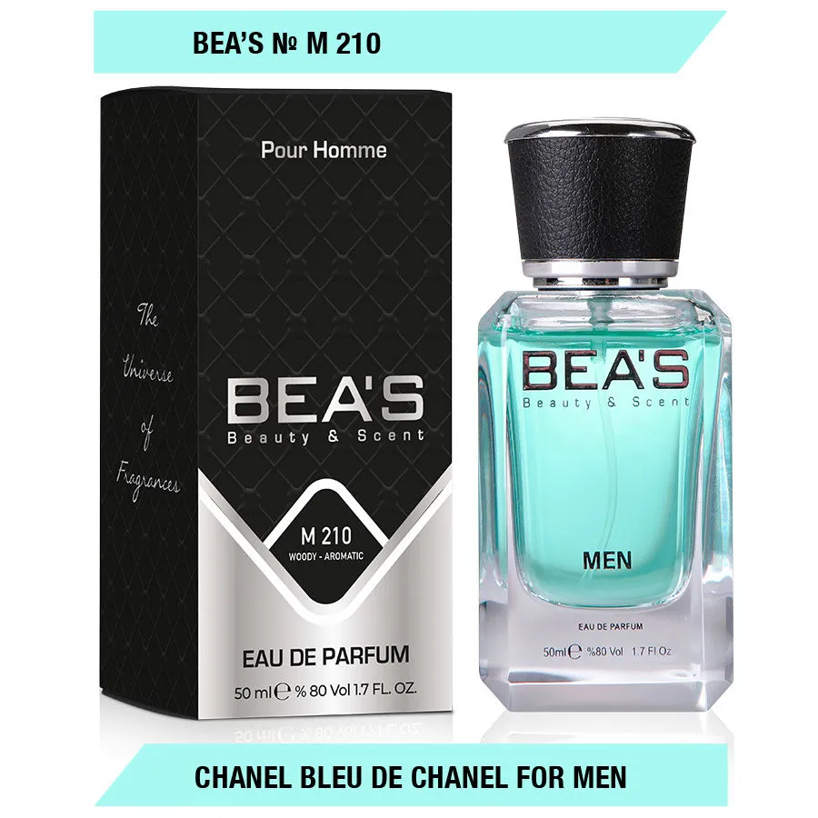 Парфюм BEA'S 50 ml M 210 Chanel Bleu De Chanel Men