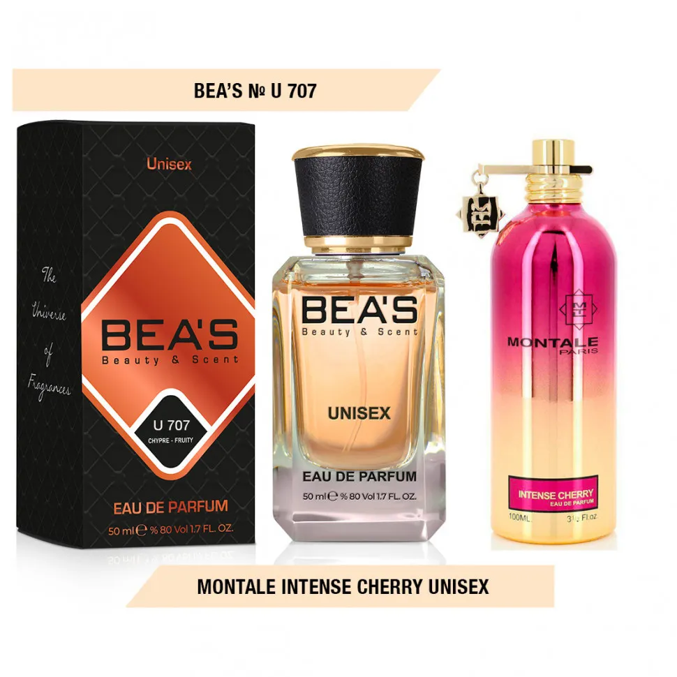 Парфюм BEA'S 50 ml U 707 Montale Intense Cherry unisex