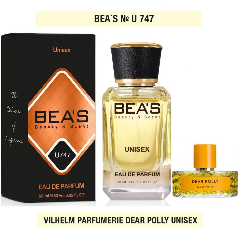 Парфюм BEA'S 50 ml U 747 Vilhelm Parfumerie Dear Polly unisex
