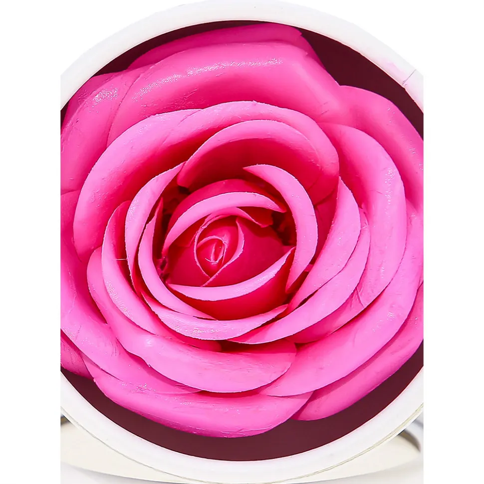 R040 Кремовые румяна и Хайлайтер Rosel Cosmetics Glazed Rose Розовый оттенок 6g