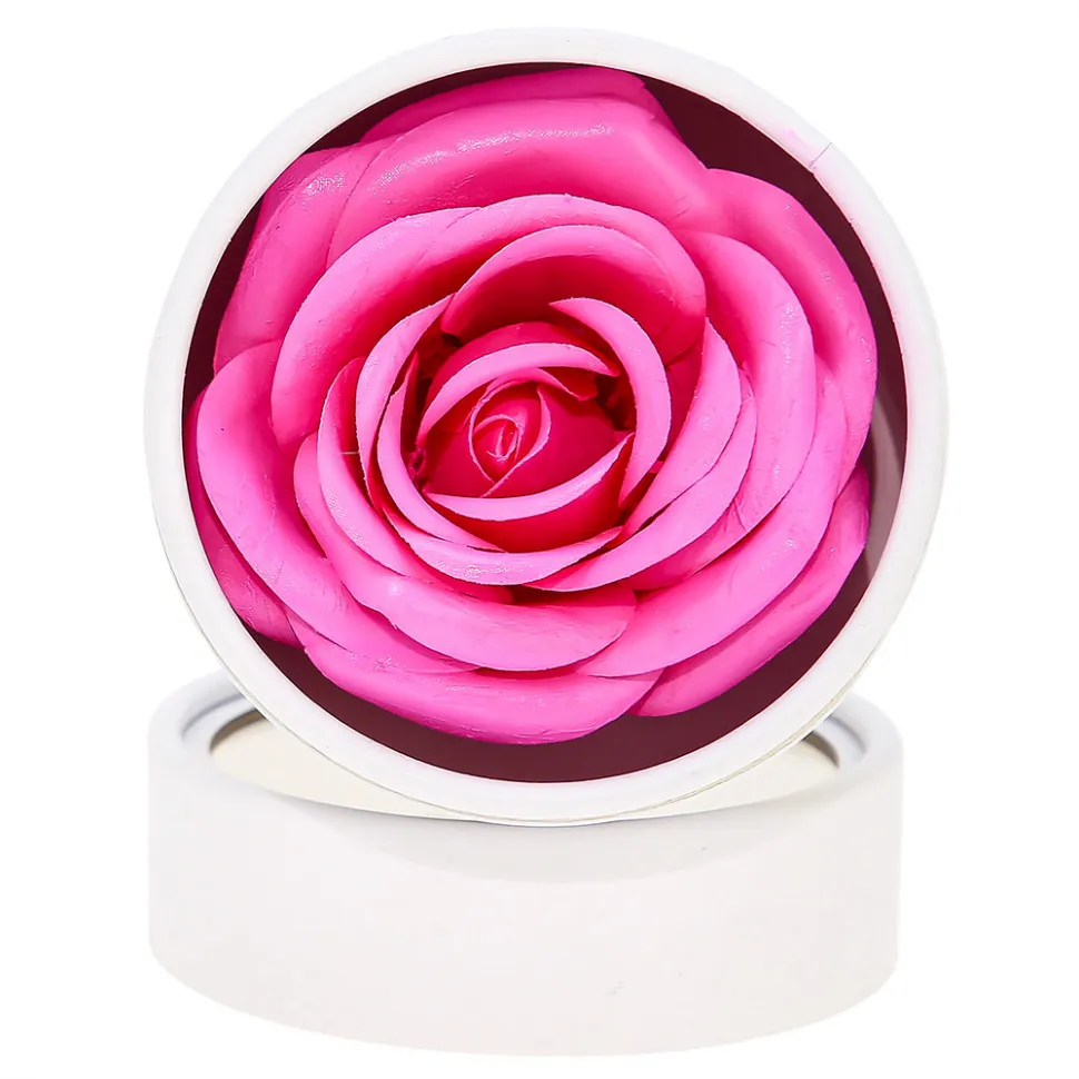 R040 Кремовые румяна и Хайлайтер Rosel Cosmetics Glazed Rose Розовый оттенок 6g