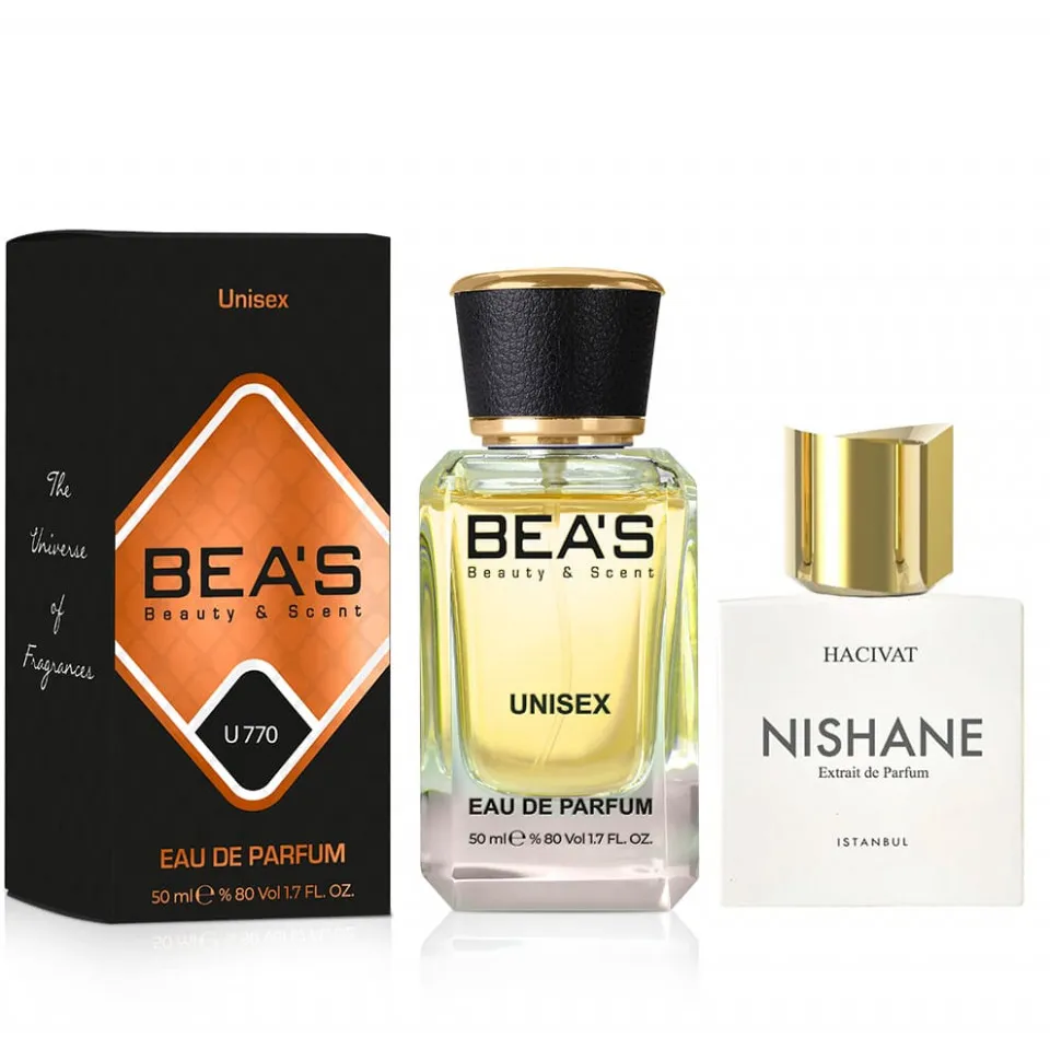 Парфюм BEA'S 50 ml U 770 Nishane Hacivat Extrait De Parfum Unisex