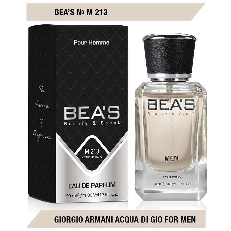 Парфюм BEA'S 50 ml M 213 Giorgio Armani Acqua Di Gio Men