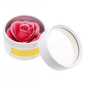 R041 Кремовые румяна и Хайлайтер Rosel Cosmetics Glazed Rose 6g Перламутровый розовый оттенок