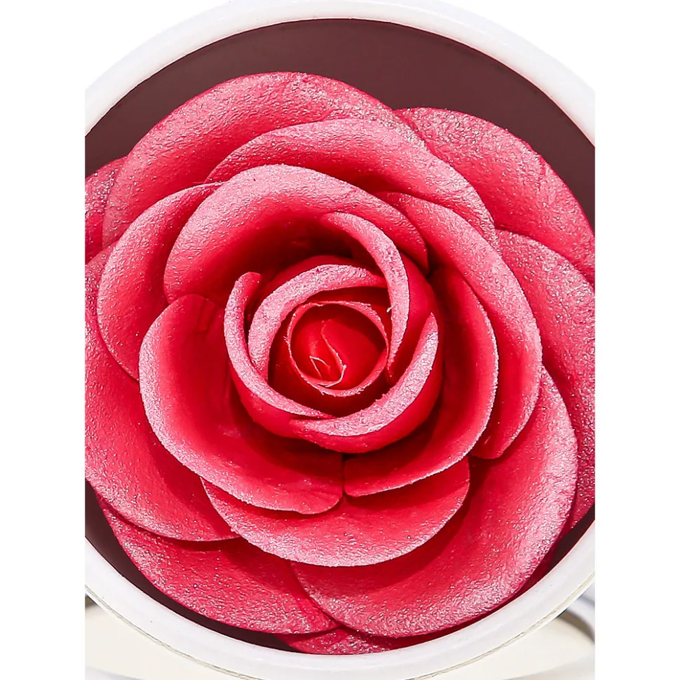 R041 Кремовые румяна и Хайлайтер Rosel Cosmetics Glazed Rose 6g Перламутровый розовый оттенок