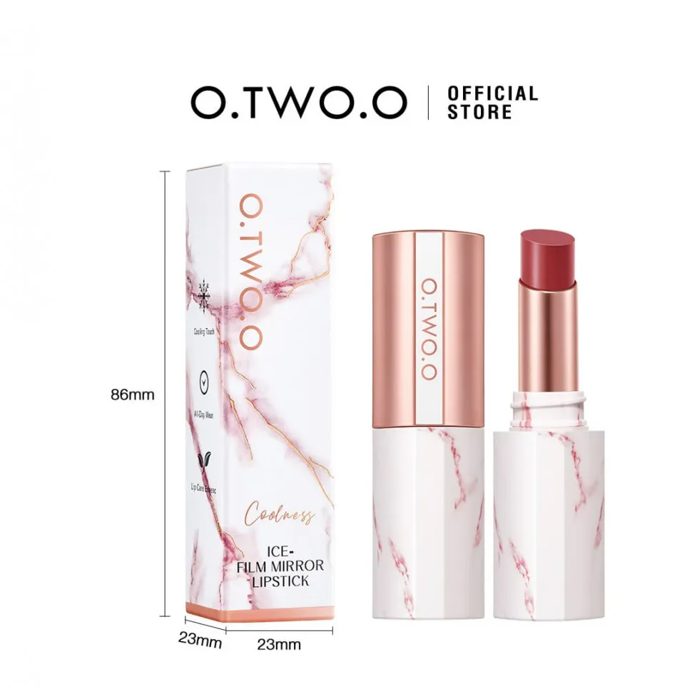 MV001-02 O.TWO.O Помада для губ Ледяной латте 4g
