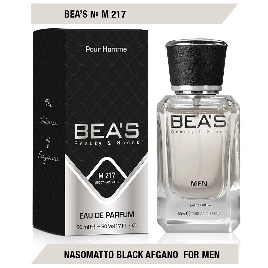 Парфюм BEA'S 50 ml M 217 Nasomatto Black Afgano men