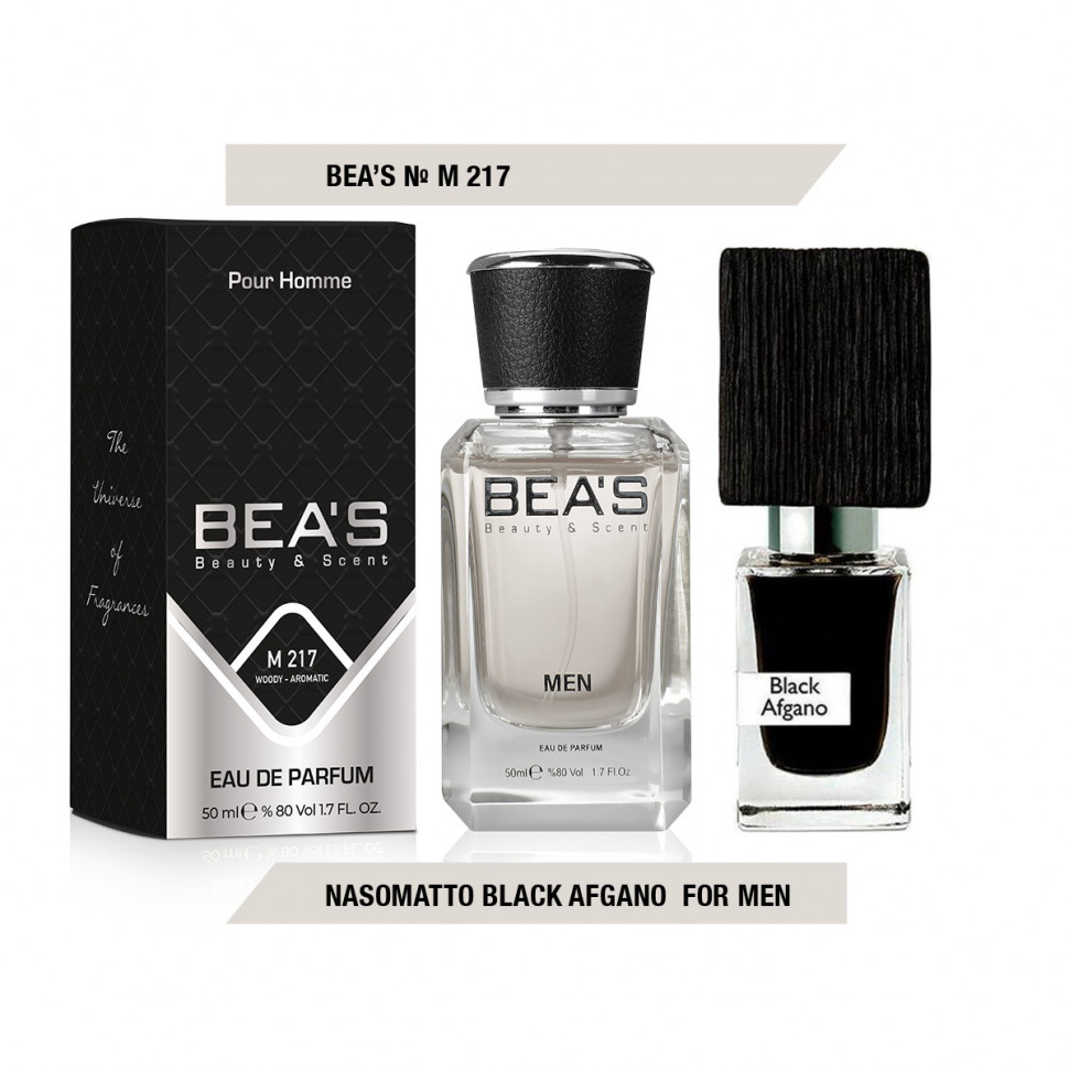 Мужская номерная парфюмерия Beas Nasomatto Black Afgano 50ml арт. M 217