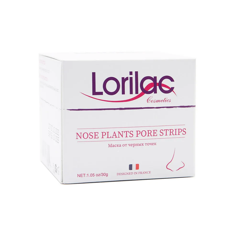 Lorilаc Маска для лица очищающая от черных точек и акне 30g + 60 стикеров F036f