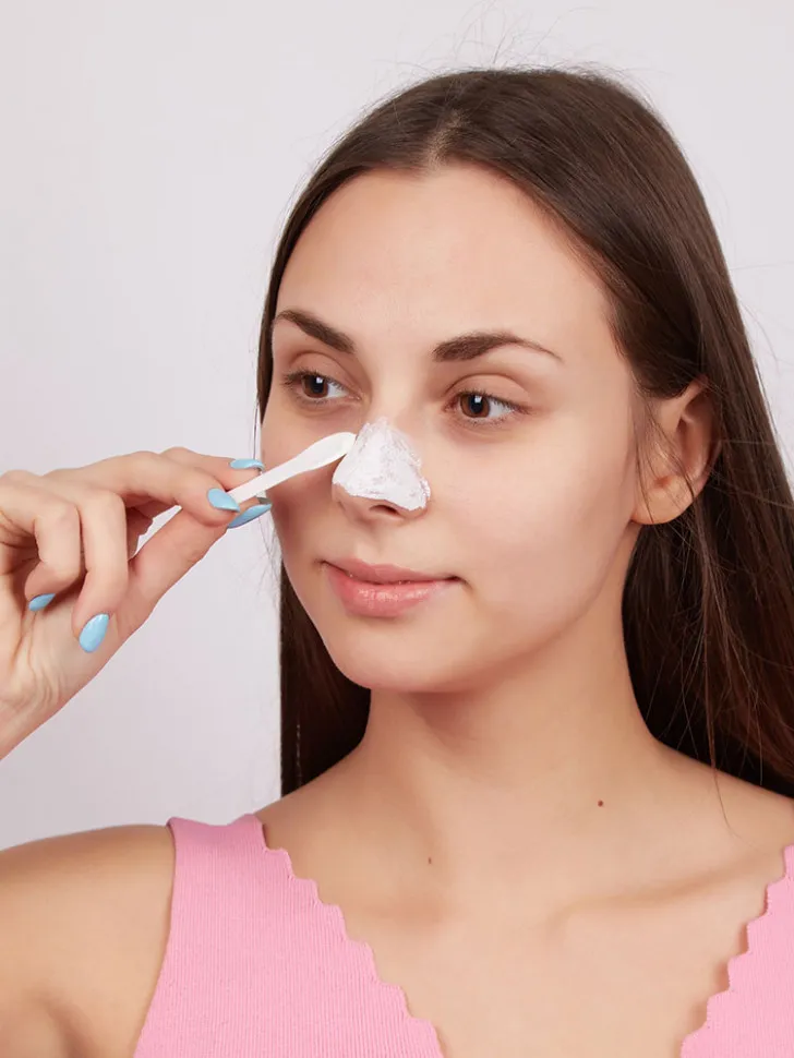 Lorilаc Маска для лица очищающая от черных точек и акне 30g + 60 стикеров F036f