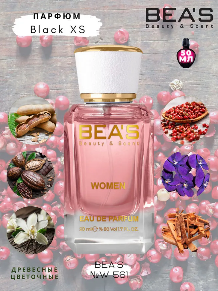 Парфюм BEA'S 50 ml W 561 Paco Rabanne Black XS Pour Femme