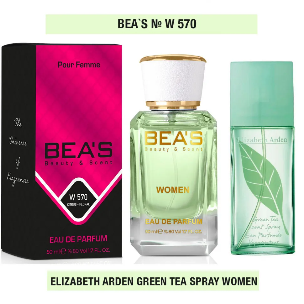 Парфюм BEA'S 50 ml W 570 Elizabeth Arden Green Tea for women
