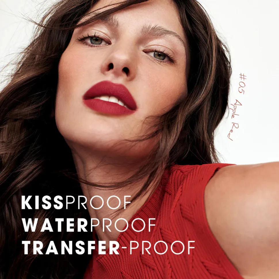 SC057-10 O.TWO.O Водостойкая матовая помада New Trending Lip Gloss 2,5g - Темно-ягодный