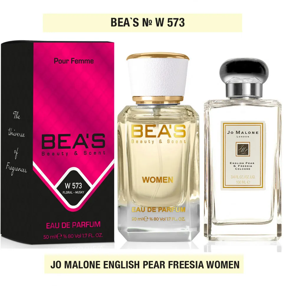 Парфюм BEA'S 50 ml W 573 J.М English Pear & Freesia women
