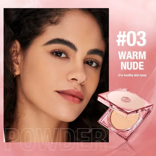 SC055-03 O.TWO.O Пудра Mist Mirror Locking Powder Warm Nude 12g