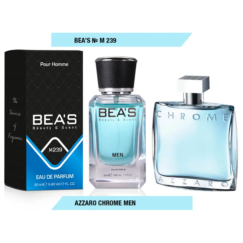Парфюм Beas Azzaro Chrome Men 50ml арт. M 239