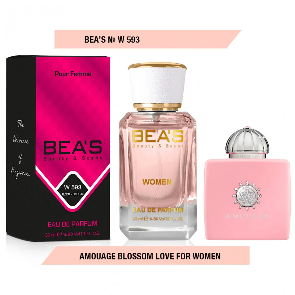 Парфюм BEA'S 50 ml W 593 Amouage Blossom Love for women
