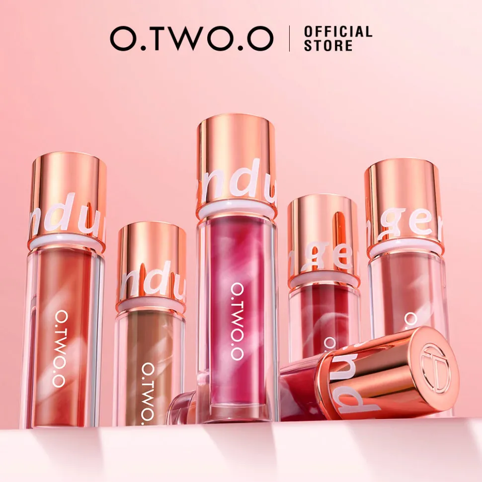SC057-11 O.TWO.O Водостойкая матовая помада New Trending Lip Gloss 2,5g  - Пряный терракотовый
