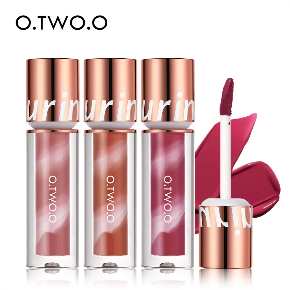 SC057-11 O.TWO.O Водостойкая матовая помада New Trending Lip Gloss 2,5g  - Пряный терракотовый