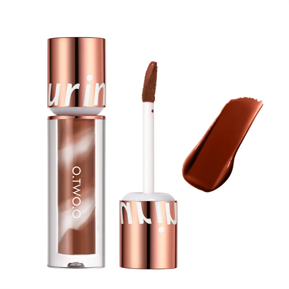 SC057-11 O.TWO.O Водостойкая матовая помада New Trending Lip Gloss 2,5g  - Пряный терракотовый