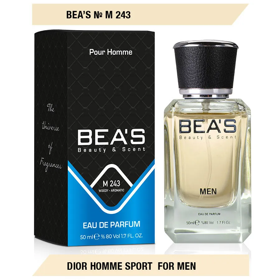 Парфюм BEA'S 50 ml M 243 Dior Homme Sport