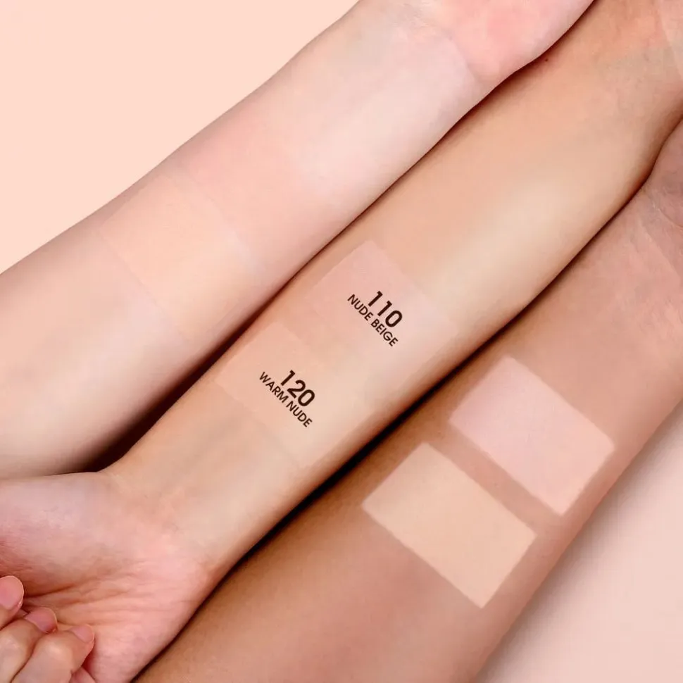 SC054-120 O.TWO.O Крем кушон Soft Cleansing Mist Muscle Air Cushion Powder Warm Nude Beige 14g