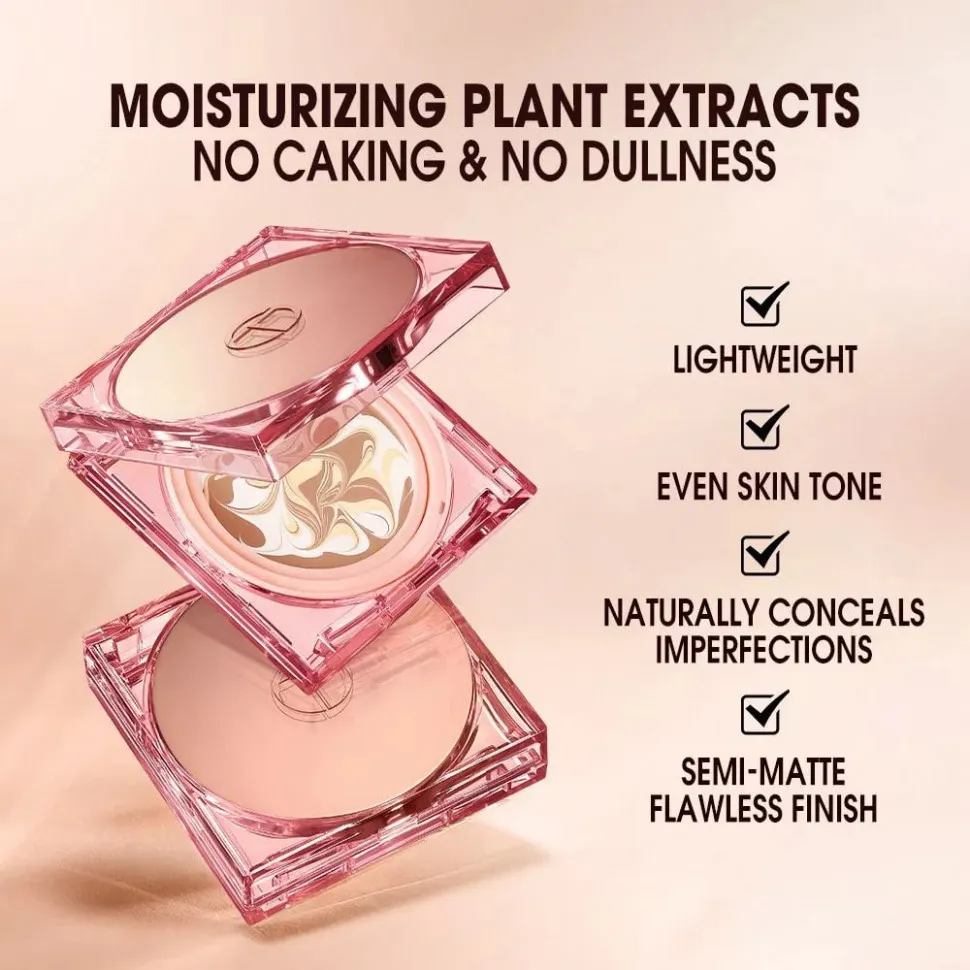 SC054-120 O.TWO.O Крем кушон Soft Cleansing Mist Muscle Air Cushion Powder Warm Nude Beige 14g