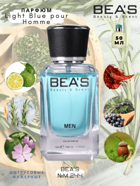Парфюм BEA'S 50 ml M 244 Dolce Gabbana Light Pour Homme