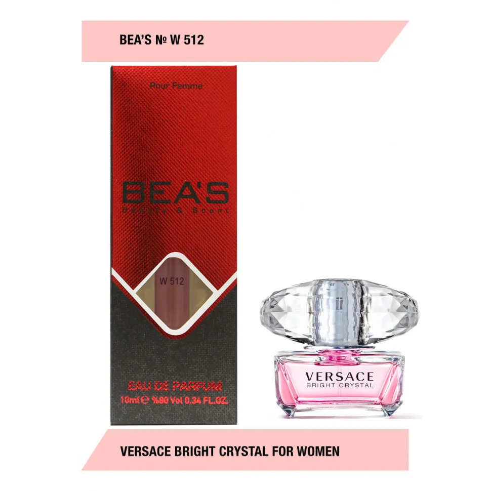 Компактный парфюм BEA'S 10 ml W 512 Versace Bright Crystal for women