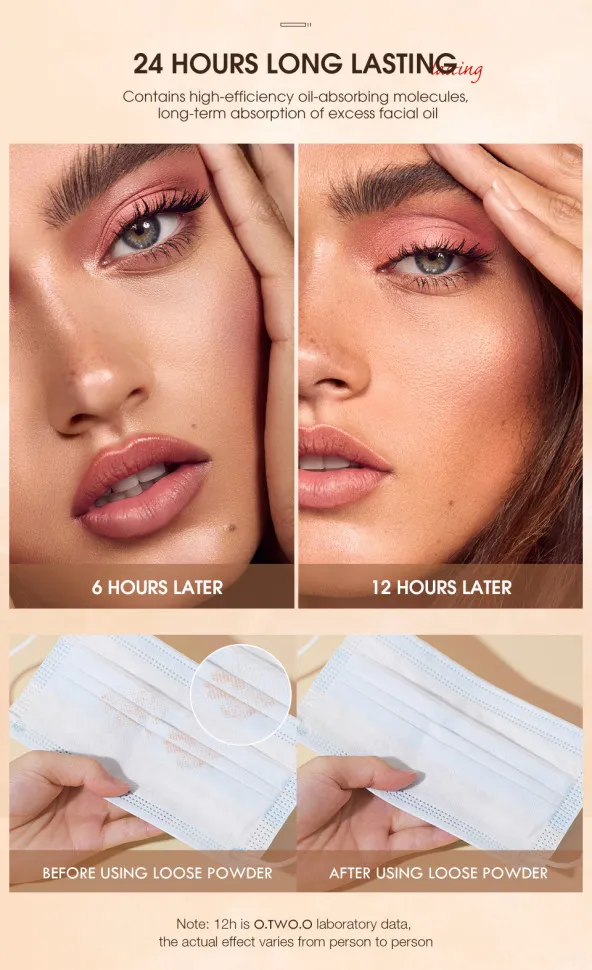 SС017-01 O.TWO.O Пудра для макияжа Transparent 10 g.