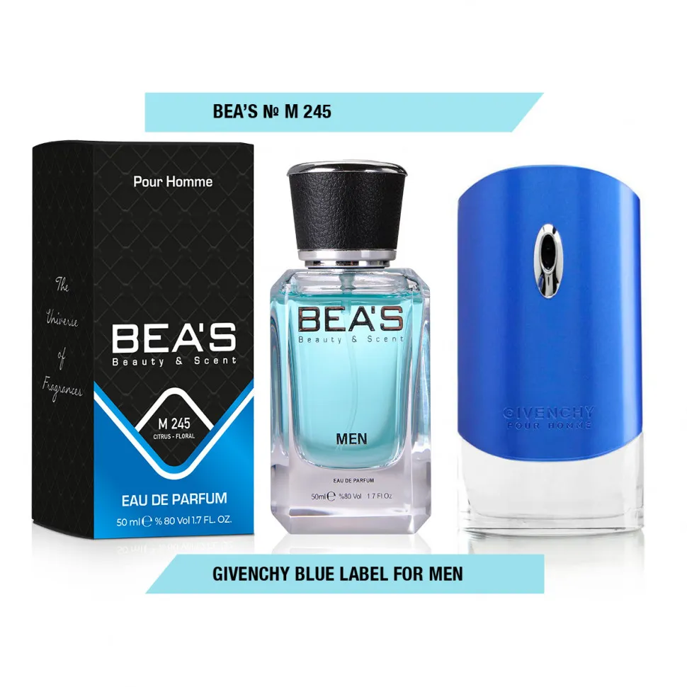 Парфюм Beas Givenchy Blue Label Men 50ml арт. M 245