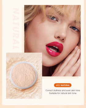 SС017-02 O.TWO.O Пудра для макияжа Natural 10 g.