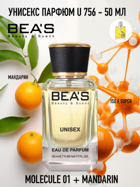 Парфюм BEA'S 50 ml U 756 Escentric Molecules Molecule 01 + Mandarin unisex