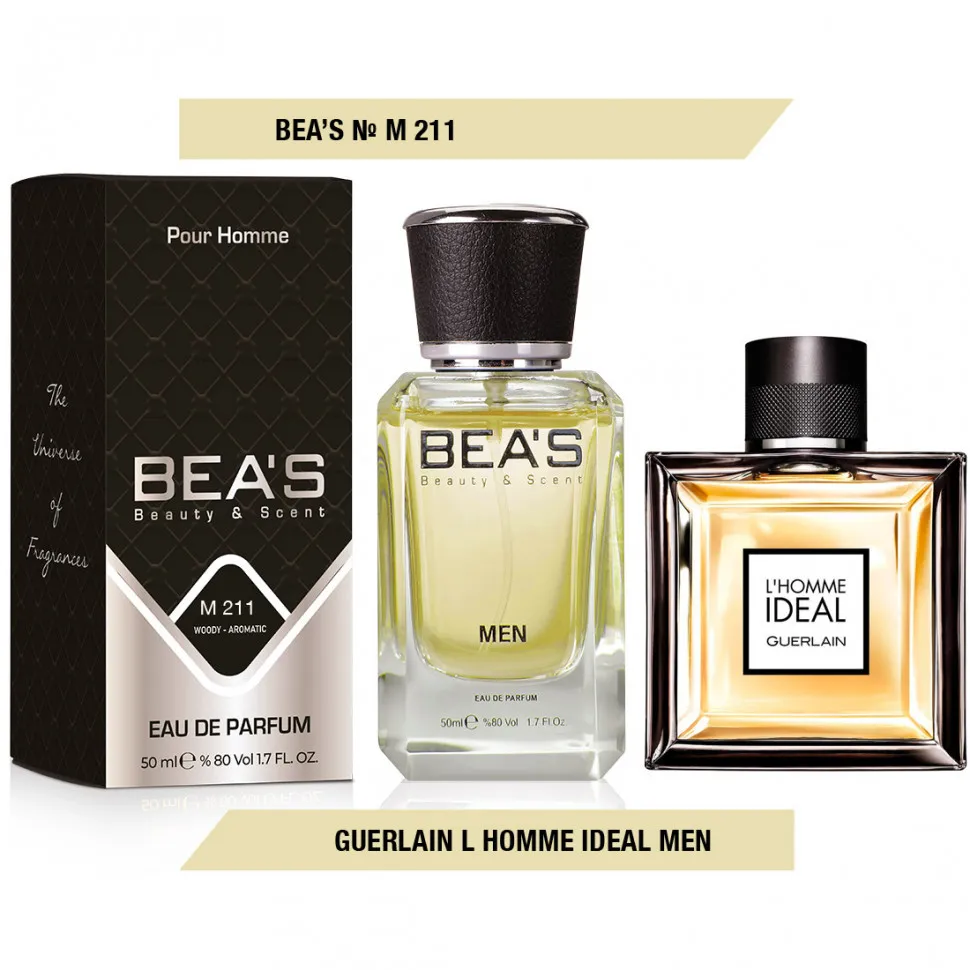 Парфюм BEA'S 50 ml M 211 Guerlain L Homme Ideal Men