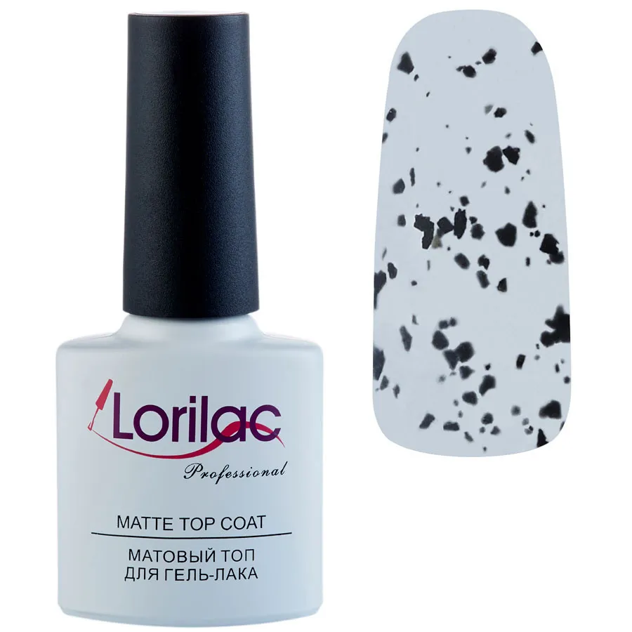 Матовый топ для гель лака Lorilac Quail Egg Top 10 ml