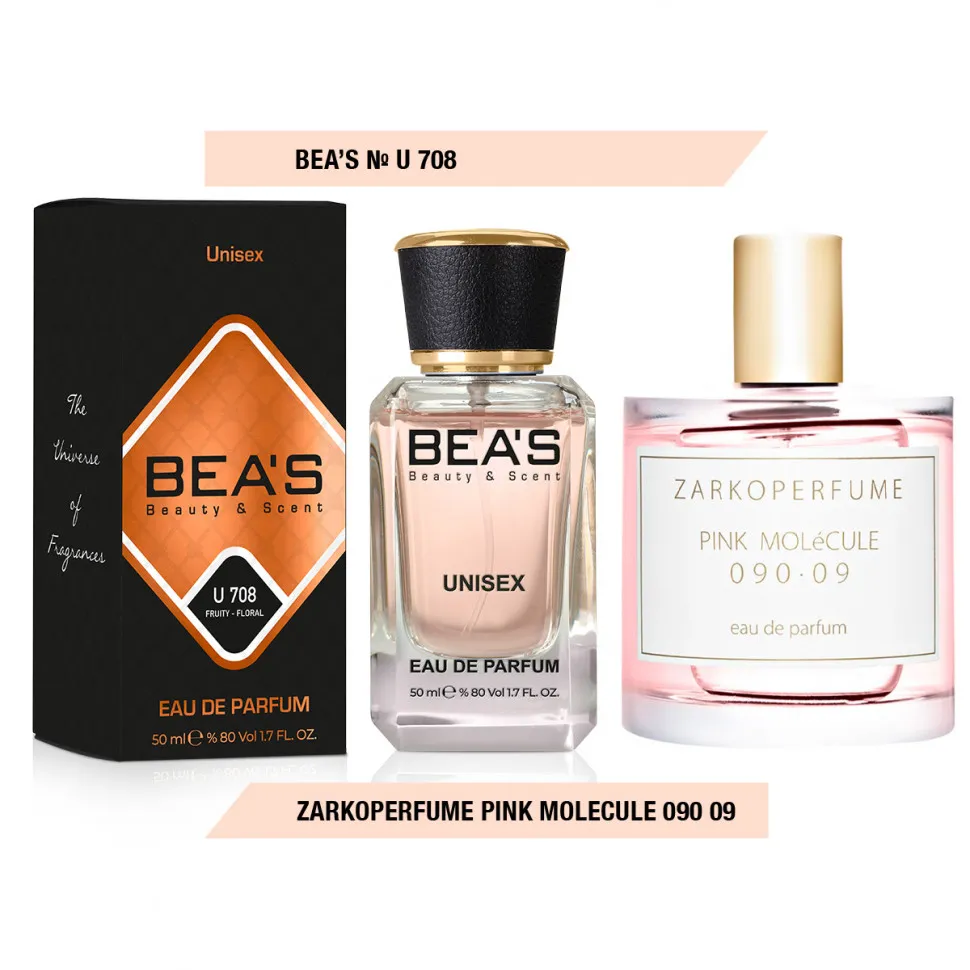 Парфюм Beas Zarkoperfume Pink Molecule 090 09 50ml unisex арт. U 708