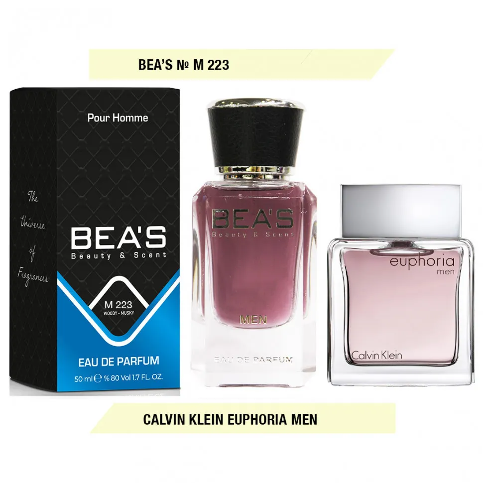 Парфюм BEA'S 50 ml M 223 Calvin Klein Euphoria men